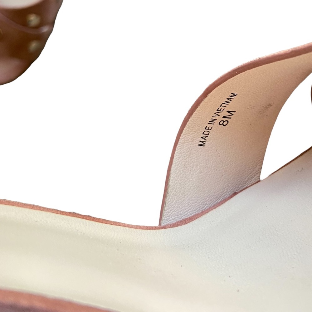 Kate Spade Oakwood Cumin Ankle Heels Sandals - Picture 15 of 15